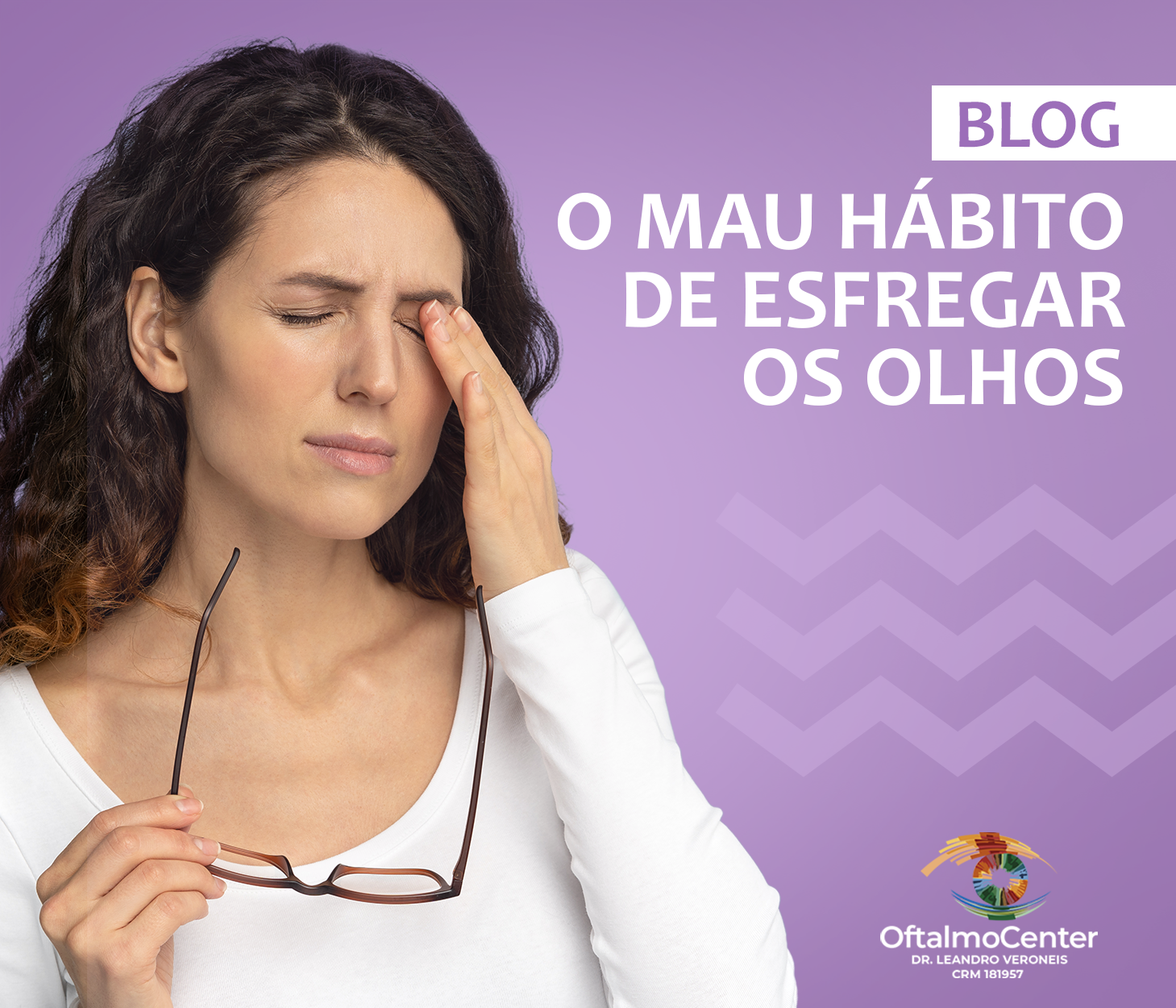 O mau hábito de esfregar os olhos